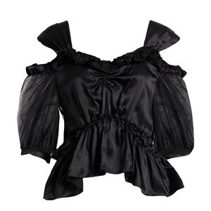 Simone Rocha 100% silk top UK8